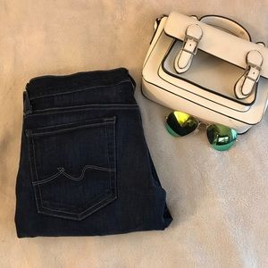 7 For All ManKind dark wash jeans